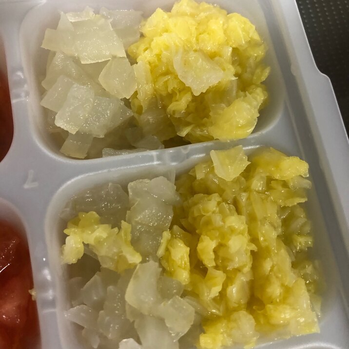 離乳食中期 大根と白菜の冷凍ストック レシピ 作り方 By Hsmama 楽天レシピ 離乳食中期 大根と白菜の冷凍ストック レシピ 作り方 By Hsmama 楽天レシピ